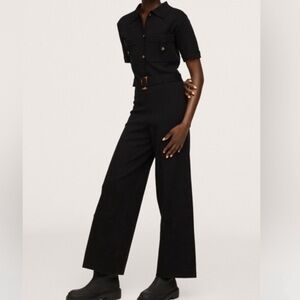 70s knit flare leg jumpsuit